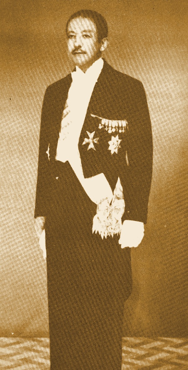 Kebede Mikael in formal court dress